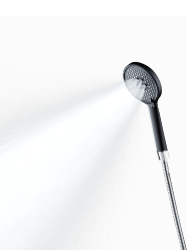 Душевой гарнитур Orange  OS132b настенный  черный - фото 4