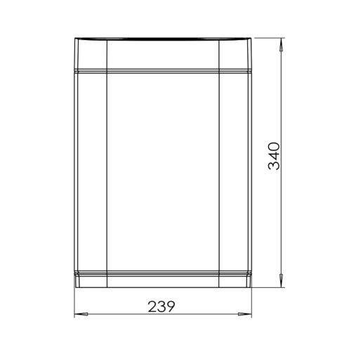 Ведро мусорное Java S-883-9W - фото 3