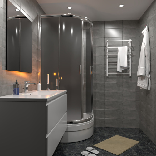 Полотенцесушитель Тругор Пэк сп Пэксп19/8050белыйВГП 53х80 электрический белый - фото 3