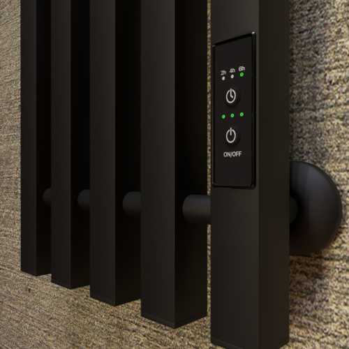 Полотенцесушитель Маргроид Inaro профильный Inaro-12024-1081-9005R 27х120 электрический черный матовый - фото 5