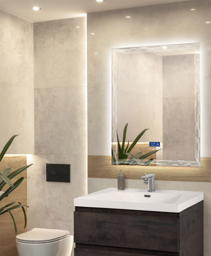 Зеркало в ванную Cezares 45062 75х90 - фото 2