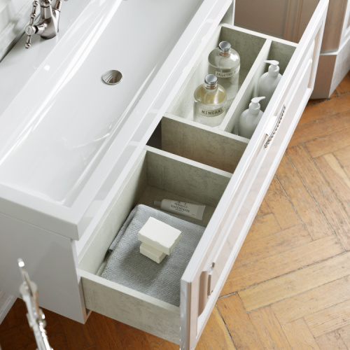 Тумба под раковину Aqwella Y Emp.01.08/W 80х40х37 подвесная - фото 3