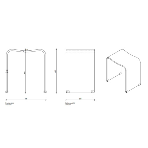 Табурет Decor Walther Universal 506850 - фото 2