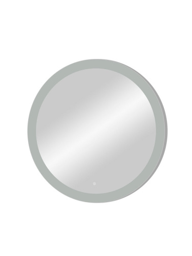 Зеркало в ванную Континент Rinaldi ЗЛП493 65х65 цвет белый - фото 4