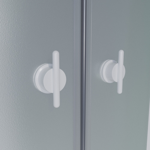 Душевая кабина Niagara Promo P100/26Q/MT/BK 100х100 квадратная без крыши ориентация универсальная - фото 5