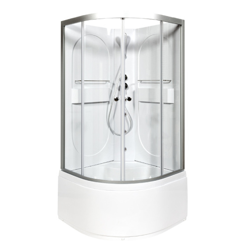 Душевая кабина AvaCan L610NGM 100х100 четверть круга без крыши ориентация универсальная - фото 2