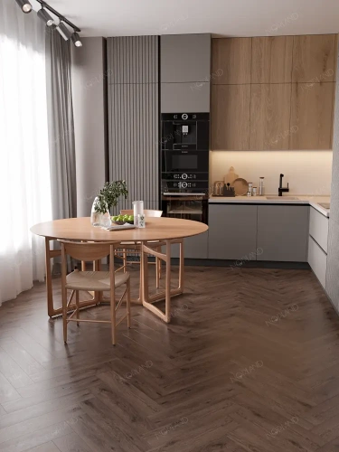 Кварцвиниловая плитка Norland Lagom Parquet LVT 1034-09 Sterk толщина 0.2 см 34 класс 590х118 - фото 3