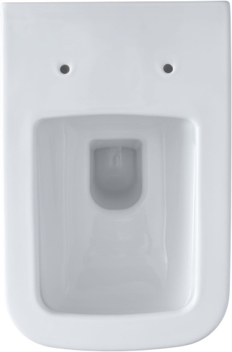 Чаша унитаза подвесная Allen Brau Infinity 4.21011.20 цвет белый без сиденья безободковая каскадный смыв - фото 4