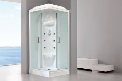 Душевая кабина Royal Bath НР RB80HP7-WC 80х80 квадратная с крышей ориентация универсальная - фото 2