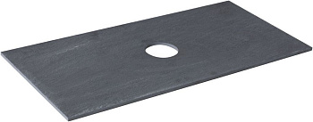 Столешница Allen Brau Liberty 1.33008.GR-S 86х42 накладная цвет серый