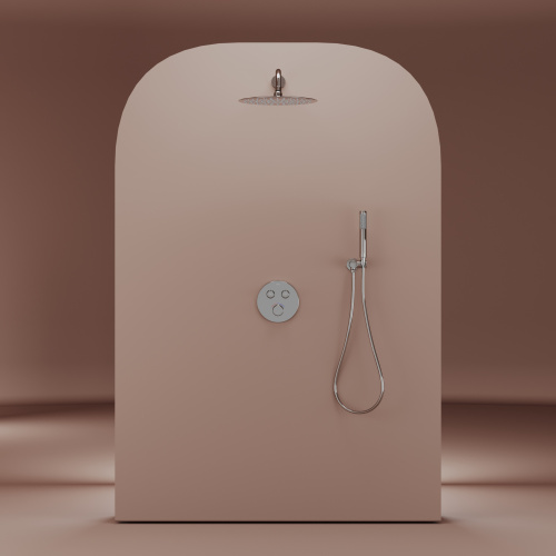 Душевая система Sancos Link SC3005CH встраиваемая в стену с термостатом - фото 2