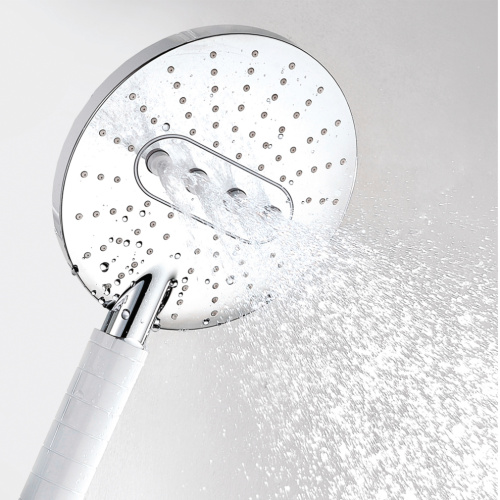 Душевой гарнитур WasserKRAFT  A044 настенный белый/хром - фото 4