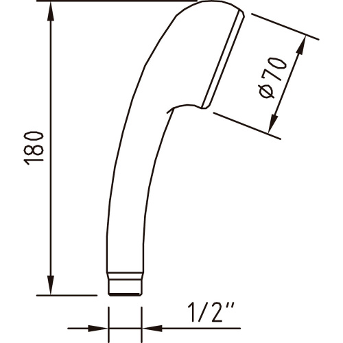Душевая лейка Clever S12 98342 круглая - фото 4