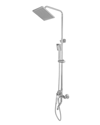 Душевая стойка Agger Merry A1394400 настенная цвет хром - фото 2