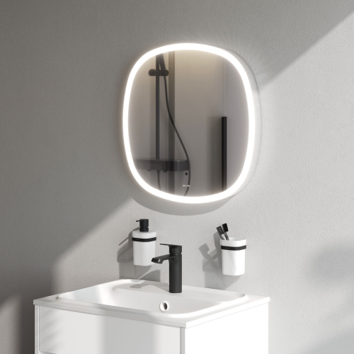 Зеркало Am.Pm X-Joy M85MOX41101S 110х110 подвесное - фото 4