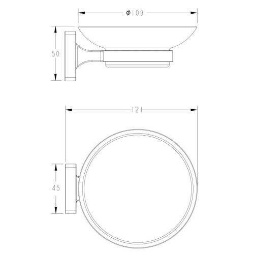 Мыльница Fashun A2602-17 - фото 3