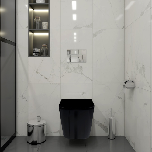 Клавиша смыва механическая Teymi Helmi T70202CH цвет хром - фото 2