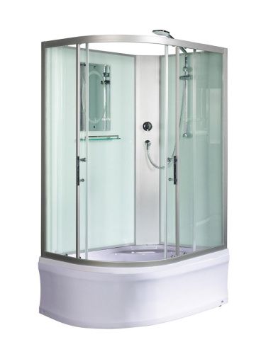 Душевая кабина WeltWasser WW500 10000003312 90х120 асимметричная без крыши ориентация правая - фото 3
