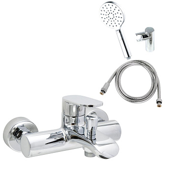 Смеситель для душа AQG Beta 01BE2310CR настенный хром