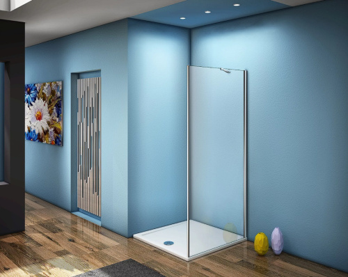 Душевая перегородка Good Door FANTASY ФА00026 90х185 стекло прозрачное профиль хром глянцевый - фото 2