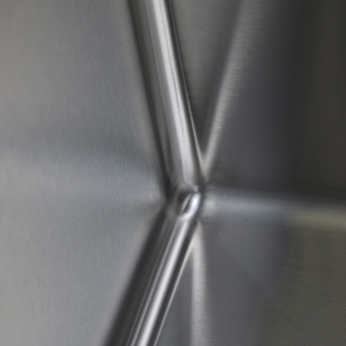 Кухонная мойка Melana ProfLine MLN-R4050H 40х50 цвет сатин поверхность матовая - фото 5