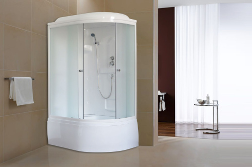 Душевая кабина Royal Bath BK RB8120BK1-M-L 120х80 асимметричная с крышей ориентация левая - фото 2