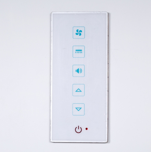 Душевая кабина AvaCan EM5012RLED+GM 120х90 асимметричная с крышей ориентация правая - фото 5