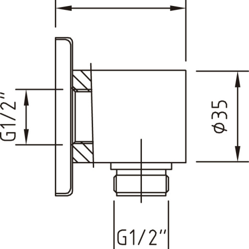 Шланговое подключение Clever CAIMAN URBAN 97148 - фото 2