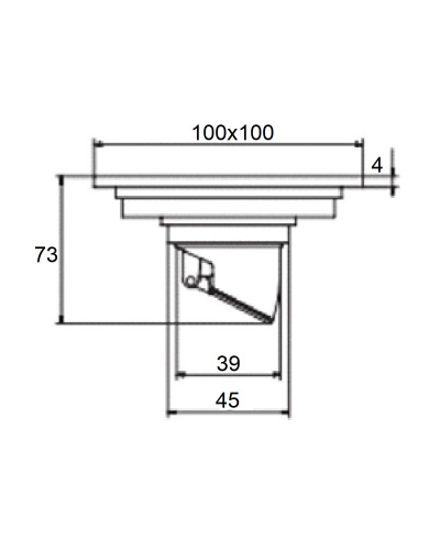 Душевой трап Orange TR01-008b напольный - фото 4