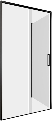 Душевой уголок Aquanet Pleasure Evo AE65-100x90-BT 100х90 стекло прозрачное профиль черный без поддона - фото 2