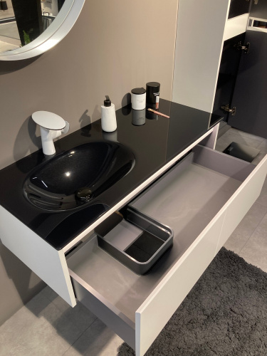 Тумба с раковиной Orka Lisbon 5001426 90х50х35 цвет белый матовый - фото 5