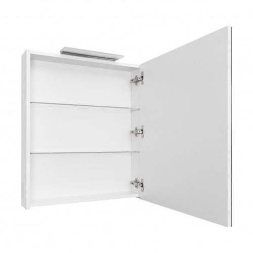 Зеркало-шкаф Roca Oleta A857646501 60х14х70 подвесной цвет белый матовый - фото 2