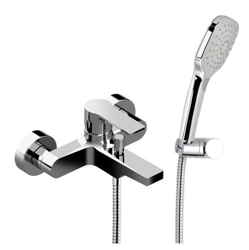 Смеситель для ванны Daniel Reflex RX610-CR настенный хром