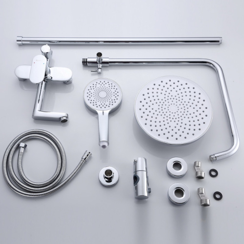 Душевая стойка Bond Circle B01-9100 настенная цвет хром глянцевый - фото 2