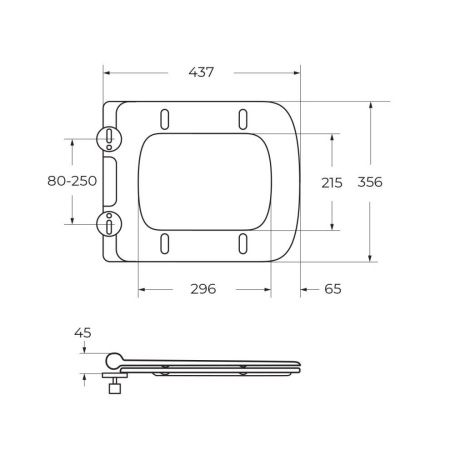 Крышка сиденье для унитаза BelBagno Romano BB2112SC