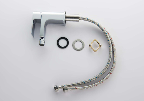 Смеситель Aquatek ЛИРА AQ1418CR на биде хром - фото 5