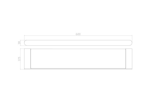 Полка для ванной комнаты Wonzon & Woghand Carbon WW-7727 - фото 2