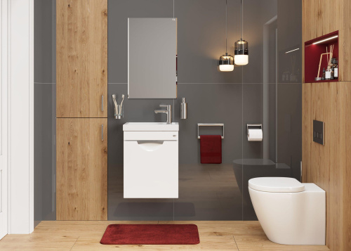 Тумба под раковину Onika Комо 104507 45х25х55 подвесная - фото 2