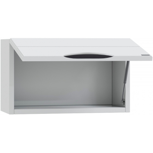 Шкаф СанТа Родос 406007 50х24х30 подвесной цвет белый - фото 2