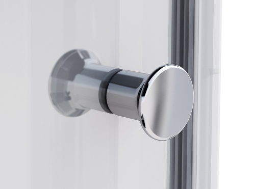 Душевой уголок Agger A01-080MCR 78х78 стекло матовое профиль хром глянцевый с поддоном - фото 3