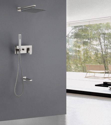 Душевая система ABBER AF8217SP встраиваемая в стену - фото 2