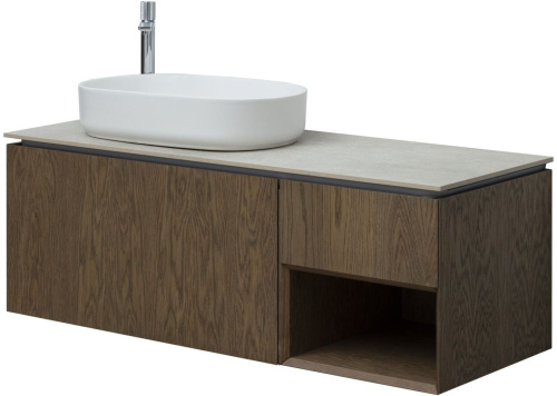 Тумба под раковину Allen Brau Infinity 1.21006.NO 119х46х41 подвесная цвет коричневый