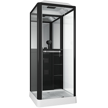 Душевая кабина Grossman GR221 90х90 квадратная с крышей ориентация универсальная