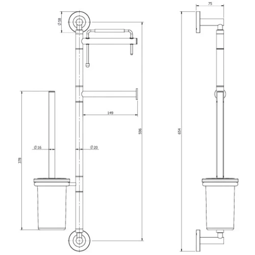 Стойка Langberger Accessories 70182 - фото 2