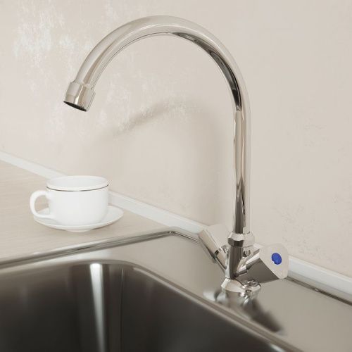 Смеситель для кухни Milardo Tring TRISB0JM05 на мойку хром - фото 2