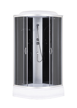 Душевая кабина Taliente TA-9091G 90х90 четверть круга с крышей ориентация универсальная