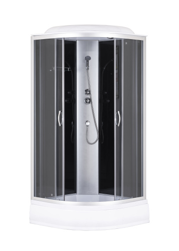Душевая кабина Taliente TA-9091G 90х90 четверть круга с крышей ориентация универсальная