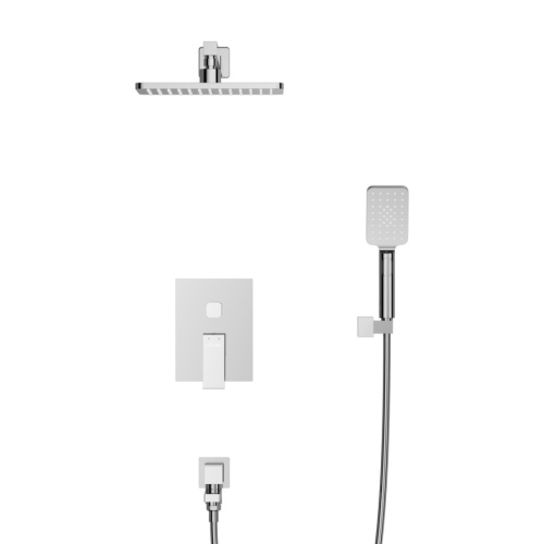 Душевая система Cezares SLIDER SLIDER-VDSET-01 встраиваемая цвет хром - фото 3