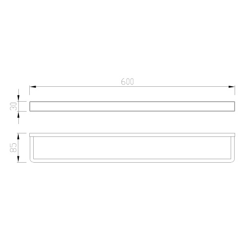 Полотенцедержатель ABBER Westen AA1755G - фото 3