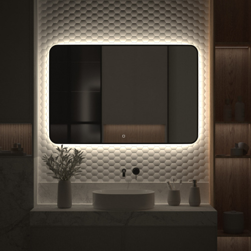 Зеркало в ванную Defesto AURA DF 2970SH 120х80 - фото 5